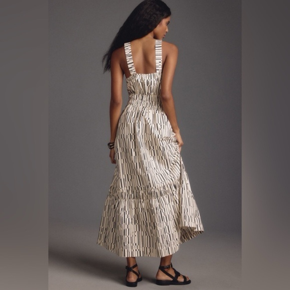 NWT Anthropologie Somerset Maxi Dress: Poplin Halter Edition - Picture 3 of 7